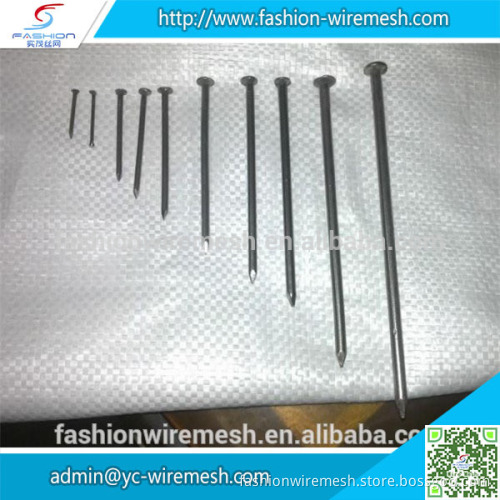Low carbon steel brick wall concrete nails manufacture